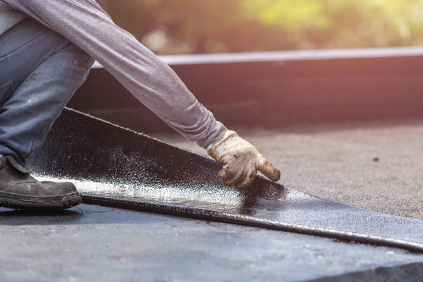 Professional Emergency Waterproofing technician working in Totowa, NJ
